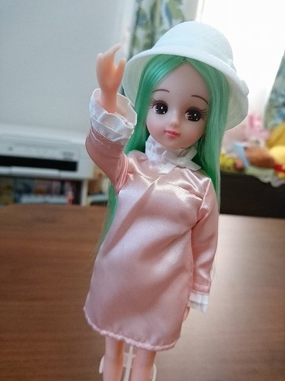 リカちゃんキャッスル＊お人形教室】緑の髪のリカちゃんをお迎えしま 